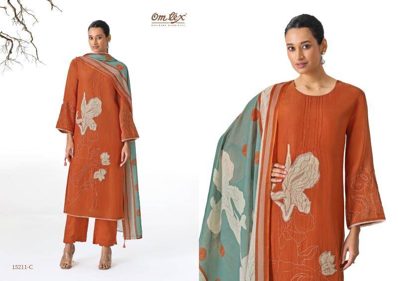 Omtex mireya silk Kolkata dress material wholesale market